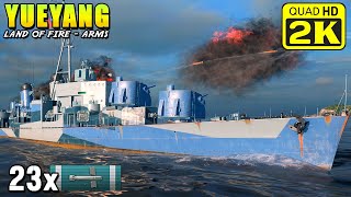 Destroyer Yueyang - Brave gameplay with deepwater torpedoes