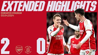 EXTENDED HIGHLIGHTS | Arsenal vs Luton Town (2-0) | Premier League