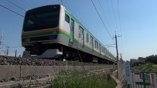 【鉄道動画】東北本線　土呂駅～東大宮駅間のイロイロな場所で撮影してみました。