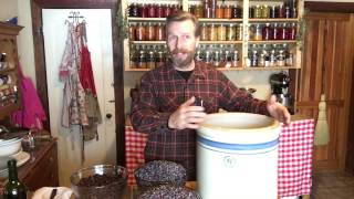 Wild Fermented Elderberry Wine Part 1