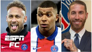 Will ‘ARROGANT’ Neymar, Kylian Mbappe and Sergio Ramos work at PSG? | ESPN FC Extra Time