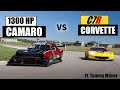 Can a 1300hp Time Attack Camaro BEAT the C7R Corvette?!