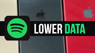 How do I Lower my Spotify Data Usage on iPhone ?