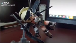 【コマ撮り】デスクトップアーミーのヌヌメ -  [Stop Motion]\