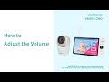 Adjust the Volume on the Parent Unit - VTech VM919HD VM919-2HD