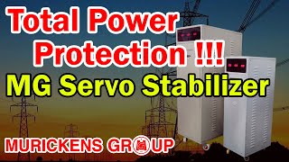 MG AUTOMATIC SERVO VOLTAGE STABILISER UNIT | BEST BRANDED UNIT-MURICKENS GROUP