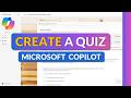 Microsoft 365 Copilot: Create a Quiz with AI (Full Tutorial)
