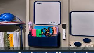 LockerMate 5086-NVY Locker Shelf Kit, 14.3D x 10W x 2H in, Blue