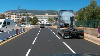 European Roads - Livorno to Bastia by Ferry and Bastia to Porto Vecchio by Car 4K footage