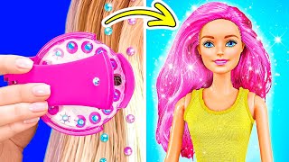 GLOW UP! 💎💘 Extreme Beauty Makeover Ideas For Your Doll *Smart DIY Hacks*