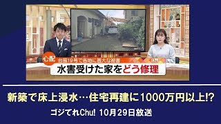 【特集】水害で被害を受けた我が家をどう修理する？厳しい現実