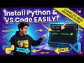 How to Install Python and Visual Studio Code (VS Code) – Complete Beginner Guide 2026