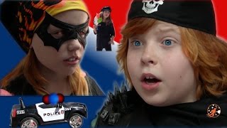 Little Heroes 23 - The Police Car, The Cops, The Double Agent Stryker and The Nerf Gun