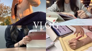 [VLOG] 올전공 20학점이 시험에 살아남는 법…📖ㅣ가을 오오티디ㅣ대학생 브이로그ㅣ시험기간 브이로그ㅣ졸업스냅ㅣ노들섬 피크닉🍁