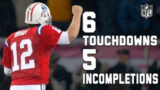 Tom Brady's Near-Perfect Game: 6 TDs, 5 Incompletions | NFL Highlights