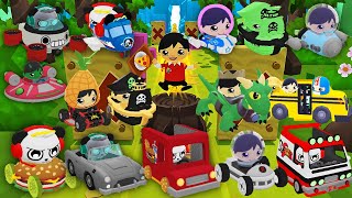 Tag with Ryan - All Vehicles Unlocked in the Game All Characters All Costumes Combo Panda All Skins