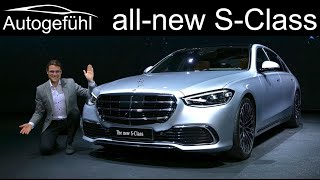 all-new Mercedes S-Class PREMIERE Exterior Interior review 2021 S-Klasse V223 (W223) - Autogefühl