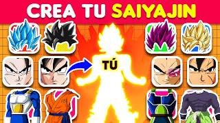 Crea tu Personaje Saiyajin de Dragon Ball 💪🐲👊 Dragon Ball trivia | SOR anime