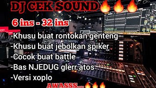 AWASSS🔥🔥🔥||DJ CEK SOUND TOKYO BASS ULEM