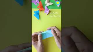 Easy Origami Paper Butterfly ||  Mariposa de papel de origami fácil