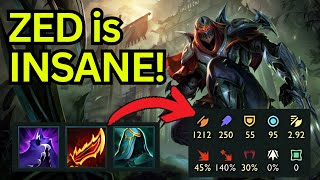 ZED IS SO UNBALANCED! SET 4.5 REVIVAL TEAMFIGHT TACTICS