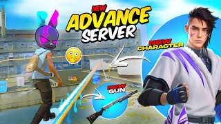 মাথা নষ্ট করা NEW CHARACTER & SHOTGUN সহ নতুন এডভান্স সার্ভার 😱 FREE FIRE ADVANCE SERVER OB47 UPDATE