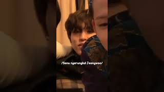 pov : cemburu #jeongwoo #treasure #hyunsuk #pov