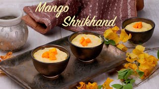 Mango Shrikhand Recipe | Instant Amrakhand | Mango Yogurt