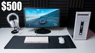 $500 Full PC Gaming Setup Guide (And How to Upgrade It)