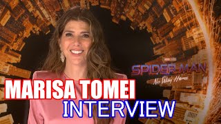 Marisa Tomei Talks Spider-Man: No Way Home, The HOTTEST Aunt May? What future can be? (Interview)