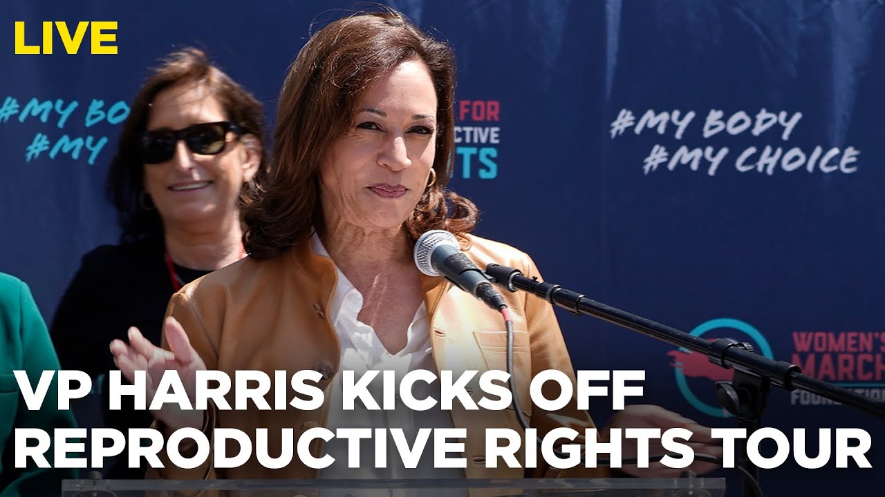 WATCH LIVE: V.P. Harris Kicks Off 'Fight For Reproductive Freedoms ...