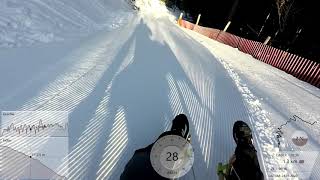 Rodeln am Gaisberg in Kirchberg in Tirol am 24.01.2020