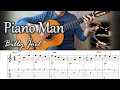 Piano Man / Billy Joel - Fingerstyle Guitar | TAB