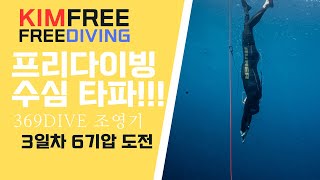 킴프리프리다이빙 딥 트레이닝 대전 프리다이빙 369DIVE 조영기 강사님 세부IDA 딥트레이닝 3일차