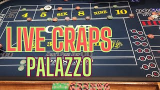 #livecraps Chasing the ATS bonus at Palazzo. real money live craps #vegas #craps #vegasdaytripper