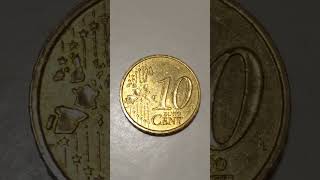 10 EURO Cent 1999 RF #coins #euro #europe #eu #coin