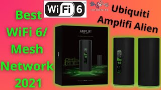 Best WiFi 6 Mesh Router in 2021? Ubiquiti Amplifi Alien and Mesh Access Point | WiFi 6 Mesh Network