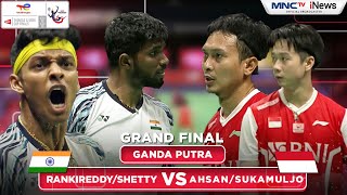 IND Vs INA - Ganda Putra : RANKIREDDY/SHETTY VS AHSAN/SANJAYA | THOMAS CUP 2022