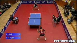 German League 2010: Timo Boll-Bastian Steger