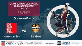 Noisy-le-Sec - Le Mans : Championnat de France Mixte 2023 - Quart-de-finale