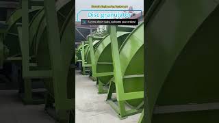 Video of disc granulator