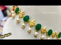 లైట్ వెయిట్ లో లేటెస్ట్ గోల్డ్ నెక్లెస్లు light weight necklace gold necklace with price and weight