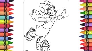 Daisy duck cartoon drawing, Daisy duck dance, Mickey mouse clubhouse, #ducktales