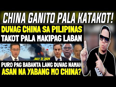 US DEFENSE SEC. DUWAG PALA ANG CHINA! TAKOT NA TAKOT MAKIPAG GERA KASI PEKE MGA RAKET NILA