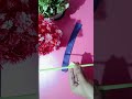 very easy and simple paper flower 🪻✨ handmade flower shorts viralshorts diycrafts foryou