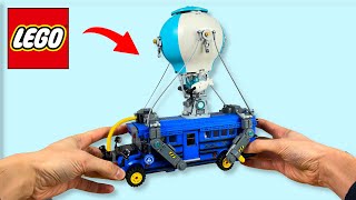 Building the LEGO Fortnite Battle Bus