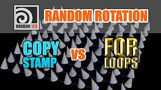 Copy Stamp vs For Loops (and random rotation)