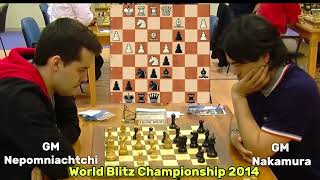 GM Nakamura’s Passed Pawn is Stronger! vs. GM Nepo’s Attack (World Blitz Championship 2014)