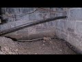 tour of a crawlspace that needs work