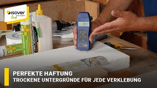 Perfekte Haftung: Trockene Untergründe für jede Verklebung ✔ ISOVER live ★ Web-TV für Handwerker